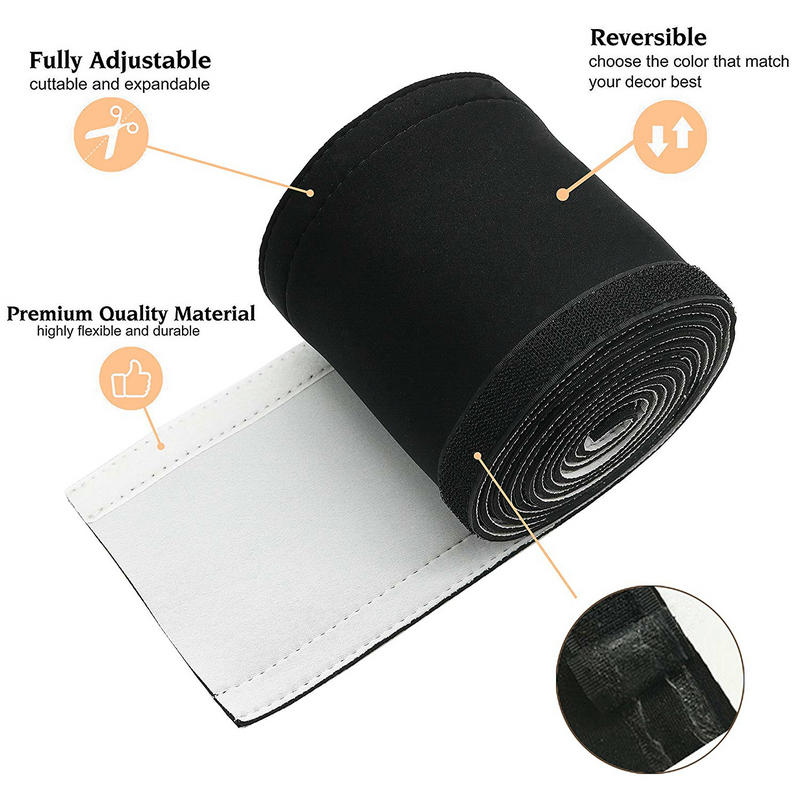Velcro cable management sleeve