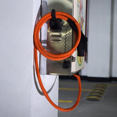 تصميم هندسي لكابل شحن EV