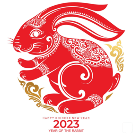 إشعار عطلة رأس السنة الصينية الجديدة لعام 2023